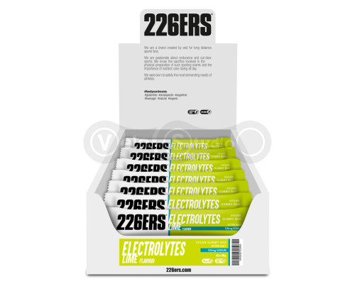 Желе 226ERS Vegan Gummy Electrolytes лайм 30г 42шт/уп 1260г