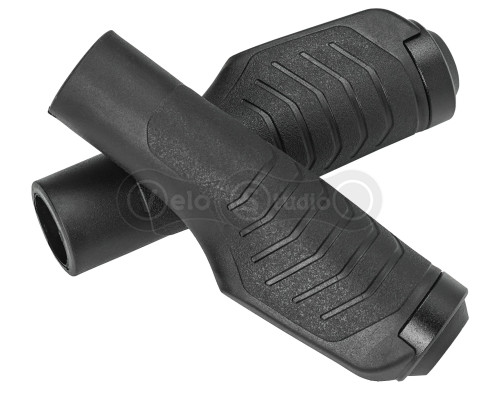 Грипсы VP VPG-ER09A, анатомические 133,2мм, с одним замком, черные