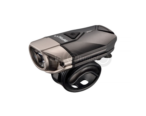 Фара передня Infini Super Lava I-263P-Titanium+Black, 1 світлодіод 3W, 4 режими, USB кабель, з кріпленням