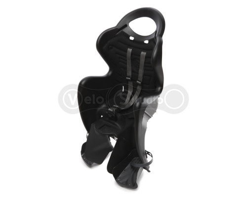 Дитяче крісло Bellelli Mr Fox Standart B-fix на 29 колеса, чорне