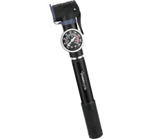 Ручний насос Green Cycle GPM-063 телескопічний алюмінієвий з манометром, 80 psi