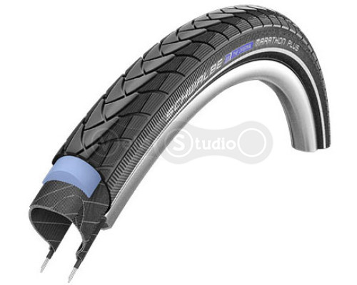 Покрышка 27.5x1.50 650x38B (40-584) Schwalbe MARATHON PLUS HS440 S-Guard B/B+RT EC, 67EPI 28B