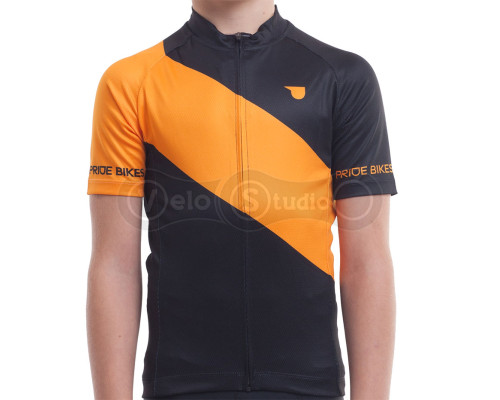 Джерсі Pride Kids, кор. рукав, дитяче, чорно-оранжеве, XXS (3-6 років 92см)