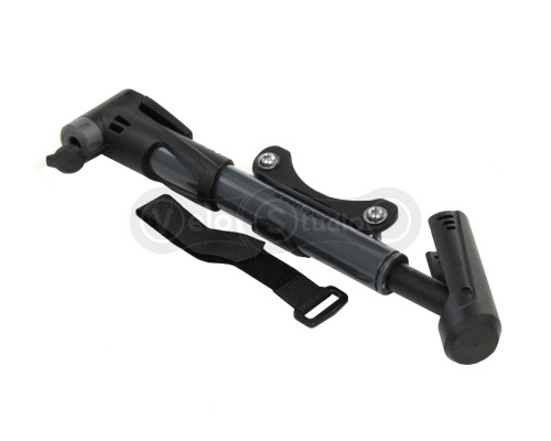 Мининасос Green Cycle GPM-079 со складной Т-ручкой, под два типа клапана AV+FV, серый