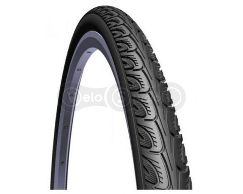 Покрышка 28x1 1/4x1 3/4 (32-622) Mitas HOOK V69 Classic, черная
