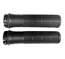 Грипсы Green Cycle GGR-415 130mm черные с одним черным замком