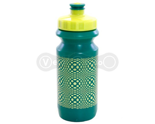 Фляга 0,6 Green Cycle DOT з великим соском, green nipple/ yellow cap/ green bottle