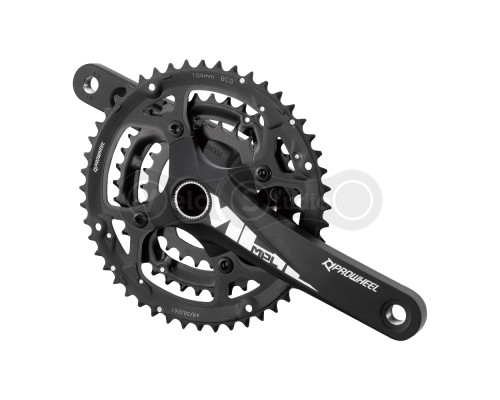 Шатуни ProWheel MPL-751-TT (9S) 170mm, 48/36/26T black