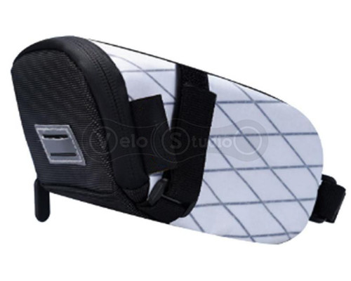 Сумка підсідельна Green Cycle Nero, 17х10, 7х8 см, біла