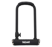 Замок U-образный Onguard Brute LS размер скобы 115 x 260мм, толщина 16.8мм. 4 ключа + 1 с подсветкой, черный