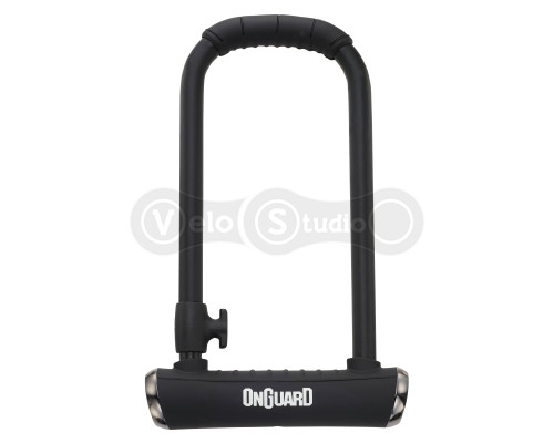 Замок U-подібний Onguard Brute LS, розмір скоби 115 x 260мм, товщина 16.8мм. 4 ключі + 1 з підсвічуванням, чорний