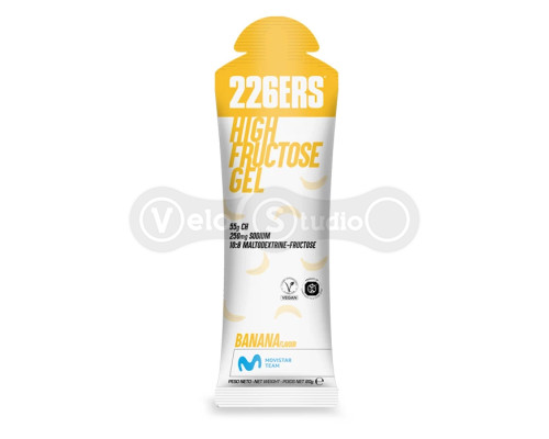 Гель енергетичний на фруктозі 226ERS 55гр вуглеводів банан