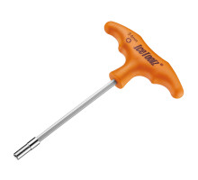 Ключ для спиць Ice Toolz 12D7 з Т-подібною ручкою під квадратний ніпель 3.6mm