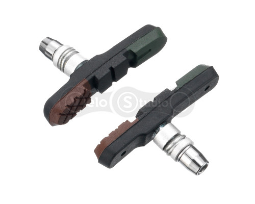 Колодки під V-Brake ALHONGA HJ-748.13T3 72мм Triple color