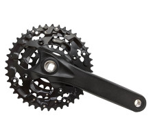 Шатуны PROWHEEL BURNER-301-N (8S) 175 мм, 22/32/42T Black