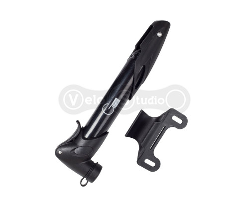 Мінінасос Green Cycle GPM-077 пластиковий, presta+schreder, чорний