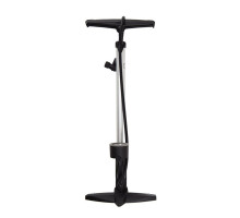 Насос напольный Green Cycle GPF-231P алюминиевый с манометром, presta+schrader, 160psi