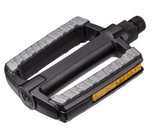 Педалі VP VP-821 Comfort, кулькові підшипники, 7мм бориста сталь, вісь 9/16