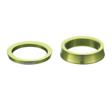 Адаптер FSA EL214 BB386/30A для встановлення шатунів BB386 у рами BB30 та PF30, зелений