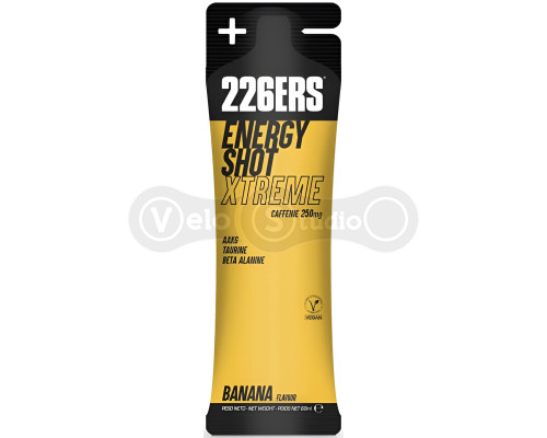 Гель энергетический 226ERS Energy Shot XTREM (250мг кофеина) банан 60мл