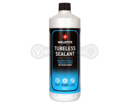 Герметик Weldtite 03093 Tubeless Sealant with Rubber Shred, для бескамерных шин, 1литр