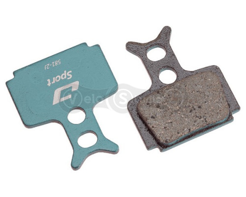 Колодки тормозные диск JAGWIRE Blue DCA780 Organic Sport Disc - Formula® R1R, R1, C1, CR3, T1R, T1, ROR, RO, Cura