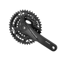 Шатуны PROWHEEL ZEPHYR-601 (10S) 175mm, 42/32/24T Black