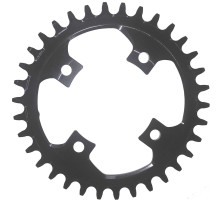 Звезда Garbaruk 1-10, BCD 82, AL 7075-T6 narrow-wide, 32 зуб., черная (совместима с Trail4/Trail5)