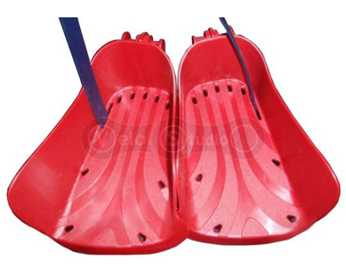 Подножки для заднего велокресла Bellelli, пара, красные