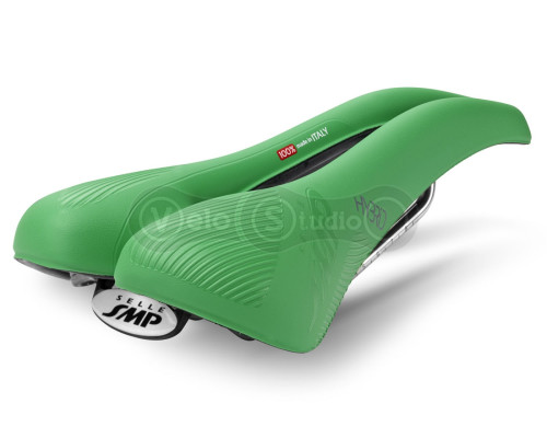 Сідло Selle SMP HYBRID зелене ITALY 275х140 мм
