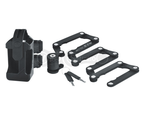 Фолдинговый замок KLS Fold 90 черный 3х830 мм