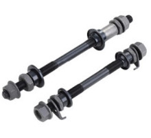 Комплект осей Kenli KL-901, під гайки, перед+зад, 150/190 мм, з конусами/гайками
