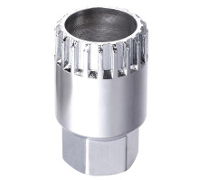 Съемник каретки Kenli KL-9706B, под ключ, серебристый