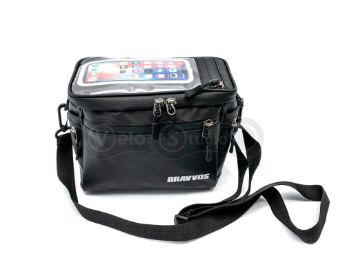 Велосумка на руль под смартфон BRAVVOS CB-065