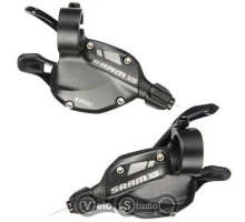 Манетки SRAM X5 3х9 скоростей комплект (левая + правая)