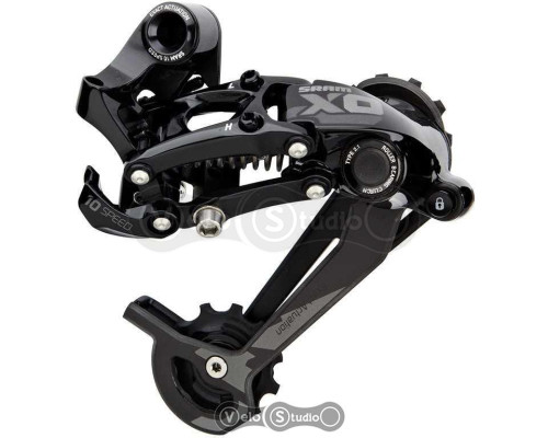 Задній перемикач Sram X0 середня лапка 10 швидкостей