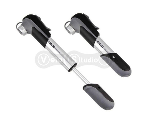 Насос Giyo GP-04A алюминиевый серый