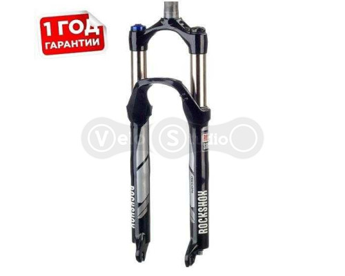Вилка Rock Shox Recon Silver TK 26 Soft чорна, пружина червона 72-81 кг