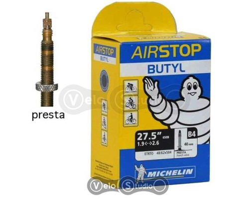 Камера Michelin Butil B4 27,5 1.9x2.6 presta 40 мм
