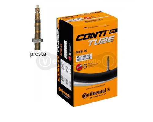 Камера Continental 29x1.75-2.5 Presta 42 мм
