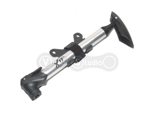 Насос X17 Light алюминиевый серебристо-черный