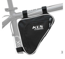 Сумка под раму KLS Basic (объём 0,7 л) чёрная