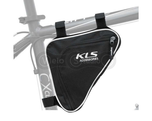 Сумка под раму KLS Basic (объём 0,7 л) чёрная