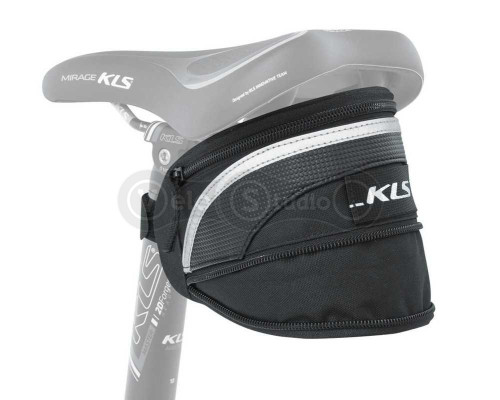 Сумка под седло KLS Handy M (объём 0.7 л) чёрная