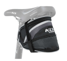 Сумка под седло KLS Handy L (объём 1+0,7 л) чёрная