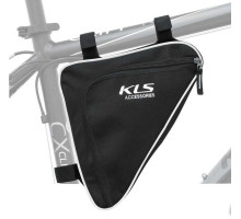 Сумка под раму KLS Snappy (объем 1,3 л) чёрная