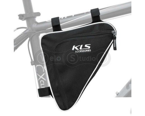 Сумка под раму KLS Snappy (объем 1,3 л) чёрная