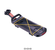 Багажник VK 009 консольный алюминиевый черный до 10 кг