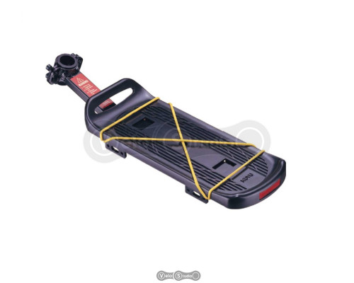 Багажник VK 009 консольный алюминиевый черный до 10 кг