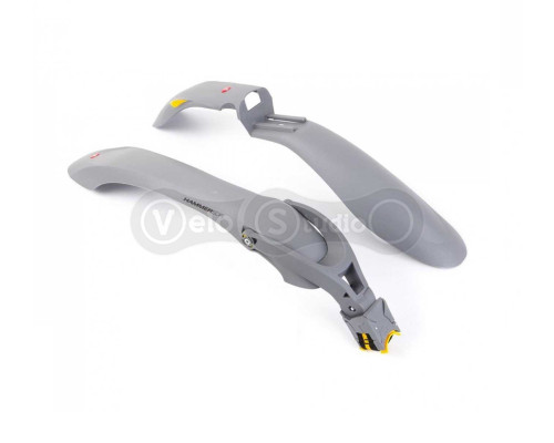 Крила SIMPLA HAMMER 2 SDR 24-29 SPEEDstrap швидкознімне кріплення, сірі